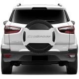 Semi Capa de Estepe Rígida Ford Ecosport 13 14 15 16 17 18 Branco Ártico Aro 15 16 17 - Marçon