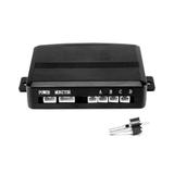 Sensor De Estacionamento (Ré) Vermelho -4 Sensores -Display Led -Sinal Sonoro - Import