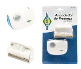 Sensor e Anunciador de Presença Raio de 100 Metros BRASFORT-8396