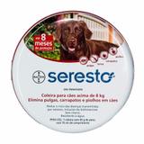 Seresto Coleira Anti Pulgas Carrapatos Bayer +8kg
