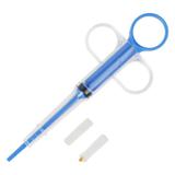Seringa de alimentação aplicação remédio cães e gatos - azul - Bbb pet