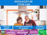 Serviço especializado de instalação de coifa ilha - Cdf