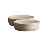 SET 2 RAMEKINS P/CREME BRULEE AREIA 13X3,5 cm - Emile henry