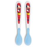Set de Colheres Termo-Sensíveis Multikids Baby Mickey 2 Peças