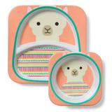 Set De Pratos Zoo Lhama Skip Hop