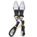 Seta Pisca Alerta Par Led Moto Universal Farol Peca Motocicleta (ZE-0067) - Turn signal
