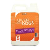 Shampoo cachorro pelos escuros seven dogs 5 l - Launer linha seven