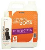 Shampoo para Cachorro Pelos Escuros Seven Dogs 5 Litros - Launer linha seven