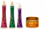 Shampoo Silicone Hidratação Protetor Fios Mascara Sos Midori