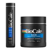 Shampoo Sos - 300 ml + Máscara De Hidratação Sos - 500g Biocale