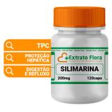 Silimarina 200mg 120 Cápsulas - Extrato flora