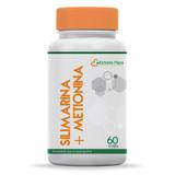 Silimarina 300mg + Metionina 50mg 60 Cápsulas - Extrato flora