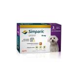 Simparic 10mg Anti Pulga E Carrapato Cães De 2,6 A 5kg 3 Comprimidos - Zoetis