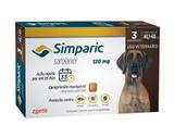 Simparic 120mg Zoetis 3 comp - Antipulgas Cães - Descrição marketplace