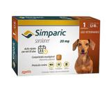 Simparic 20mg Zoetis 1 comp - Antipulgas Cães - Descrição marketplace