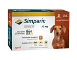 Simparic 20mg Zoetis 3 comp - Antipulgas Cães - Descrição marketplace