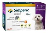 Simparic 2,6 A 5 Kg Antipulgas - 1 Comp Avulso - Zoetis