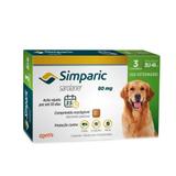Simparic para cães de 20 a 40kg com 3 comprimidos - Zoetis