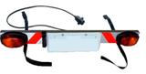 Sinalizador Transbike com Suporte Para Placa - Metal-lini