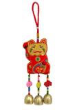 Sino Dos Ventos Da Sorte Oriental 25 cm Gato - Milly