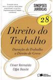 Sinopses Jurídicas 28 - Direito do Trabalho - Duração do Trabalho a Direito de Greve - 4ª Ed. 2012 - Editora saraiva