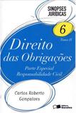 Sinopses Jurídicas 6 - Tomo II - Direito Das Obrigações - Parte Especial - Responsabilidade Civil - 9ª Ed. 2012 - Editora saraiva