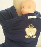 Sling Bordado Tema Ursinho - Sling mamãe e bebê