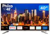Smart TV 40” 4K LED Philco PTV40G50SNS - Wi-Fi 3 HDMI 2USB
