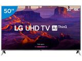 Smart TV 4K LED 50” LG 50UK6520 Wi-Fi HDR - Inteligência Artificial Conversor Digital 4 HDMI