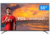 Smart TV 4K LED 55” TCL 55P8M Android Wi-Fi - Bluetooth HDR Inteligência Artificial 3 HDMI 2 USB