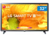Smart TV HD LED 32” LG 32LM625BPSB Wi-Fi Bluetooth - HDR Inteligência Artificial 3 HDMI 2 USB