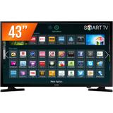 Smart TV LED 43" Full HD Samsung 43J5200 2HDMI 1USB com Wifi e Conversor Digital Integrados