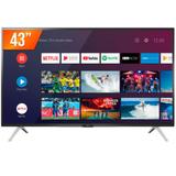 Smart TV LED 43'' Full HD Semp 43S5300 2 HDMI 1 USB Wi-Fi Android
