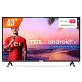 Smart TV LED 43'' Full HD TCL 43S6500S Android OS 2 HDMI 1 USB Wi-Fi