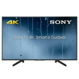 Smart TV LED 43" Sony KD-43X705F 4K Ultra HD HDR com Wi-Fi, 3 USB, 3 HDMI, Motionflow XR 240 e X-Reality PRO