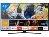 Smart TV LED 49” Samsung 4K/Ultra HD 49MU6100 - Tizen Conversor Digital Wi-Fi 3 HDMI 2 USB