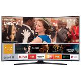 Smart TV LED 55" Samsung UN55MU6300 Tela Curva 4K Ultra HD HDR com Wi-Fi 2 USB 3 HDMI e 120Hz