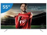 Smart TV LED 55” TCL 4K/Ultra HD P6 - Conversor Digital Wi-Fi 3 HDMI 2 USB