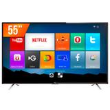 Smart TV LED 55" TCL Full HD 3 HDMI 1 USB Wi-Fi Integrado Conversor Digital L55S4700 - Semp Toshiba