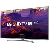 Smart TV LED PRO 55'' Ultra HD 4K LG 55UM 761 4 HDMI 2 USB Wi-fi Conversor Digital