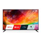 Smart TV Multilaser 55 4K HDR DLED Wi-FI USB HDMI Linux- TL025M