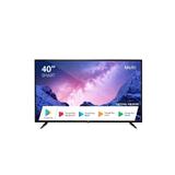 Smart TV Multilaser DLED 40 FullHD Android HDMI USB WiFi TL045