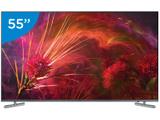 Smart TV QLED 55” Samsung 4K/Ultra HD 55Q6FAMGXZD - Tizen Conversor Digital 4 HDMI 3 USB DLNA