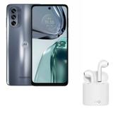 Smartfone Moto G62 Motorola Graphite Octa core 128gb/4gb Display 6,5 120Hz IPS Bluetooth 5.1 USB Type C Camera Tripla + Fone Bluetooth TWS