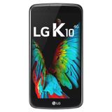 Smartphone LG K10, Dual Chip, Dourado, Tela 5.3", 4G+WiFi, Android 6.0, 13MP, 16GB, TV Digital