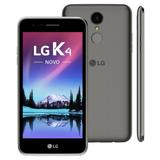 Smartphone LG K4 2017 8GB Dual Chip Tela 5.0 Polegadas 4G Android Câmera 8M X230DS