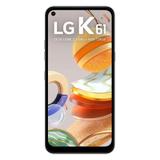 Smartphone LG K61 128GB Câmera Quádrupla 48MP Titânio LMQ630BAW