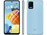 Smartphone LG K62+ 128GB Azul 4G Octa-Core 4GB RAM Tela 6,59” Câm. Quádrupla + Selfie 28MP Dual Chip