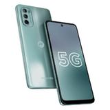 Smartphone moto G62 Verde 5G Processador Octa core 128gb 6gb Tela 6,5 FHD+ IPS 120Hz USB Tipo C Wifi 2,4+5Ghz Bateria 5000mAh - Motorola