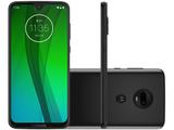 Smartphone Motorola G7 64GB Ônix 4G - 4GB RAM Tela 6,24” Câm. Dupla + Câm. Selfie 8MP